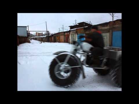 Мотовездеход "Соболь трайк" с формулой 3х3