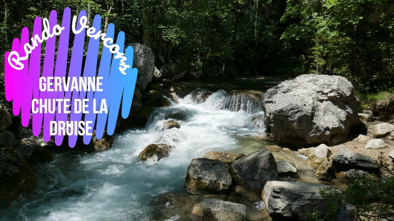 Randonnée Vercors - Gervanne - Chute de la Druise