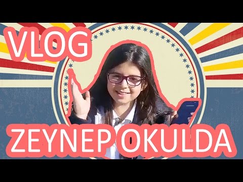 Okulumda  Arkadaşlarımla 1 Gün - Okul Vlogu - Zeynep Selimoğlu