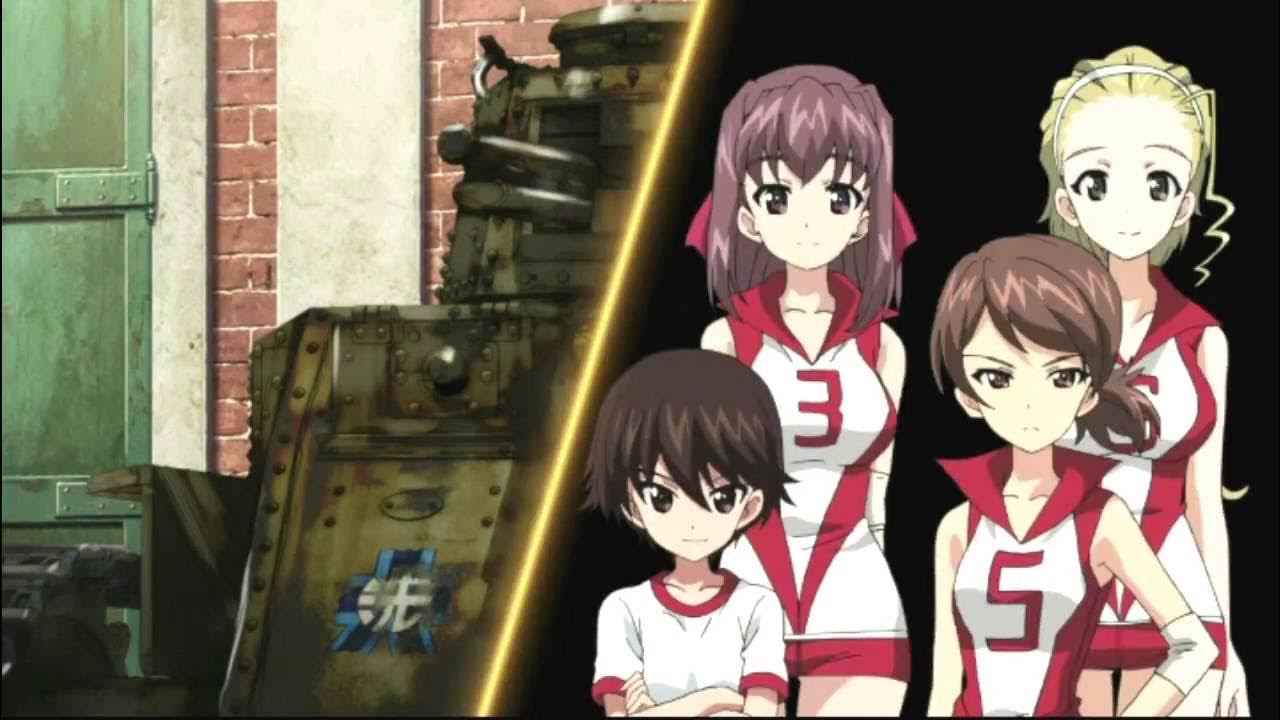 Girls und Panzer волейболистки