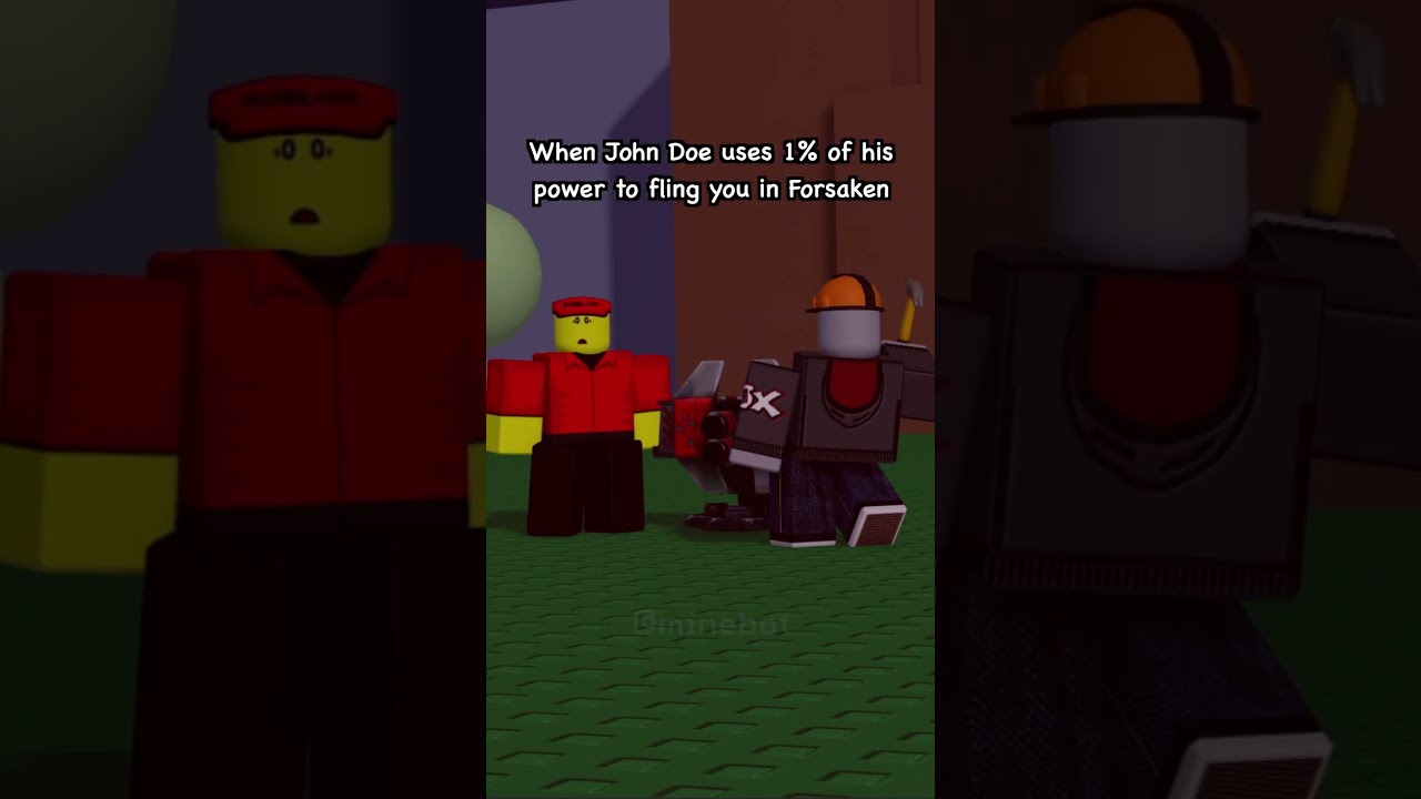 Average John Doe Player FORSAKEN ANIMATION Forsaken Roblox