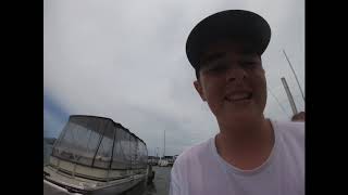 Fishing The Noosa Yacht And Rowing Club insane GoPro hero 7 Almost Lost Over the