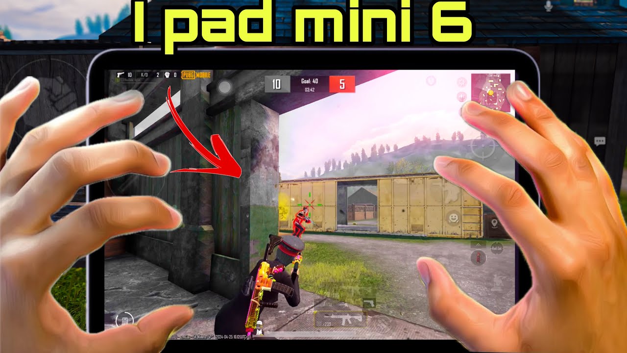 IPAD MINI 6 PUBG GAMEPLAY || IPAD MINI 6 PUBG TEST 2024 - YouTube