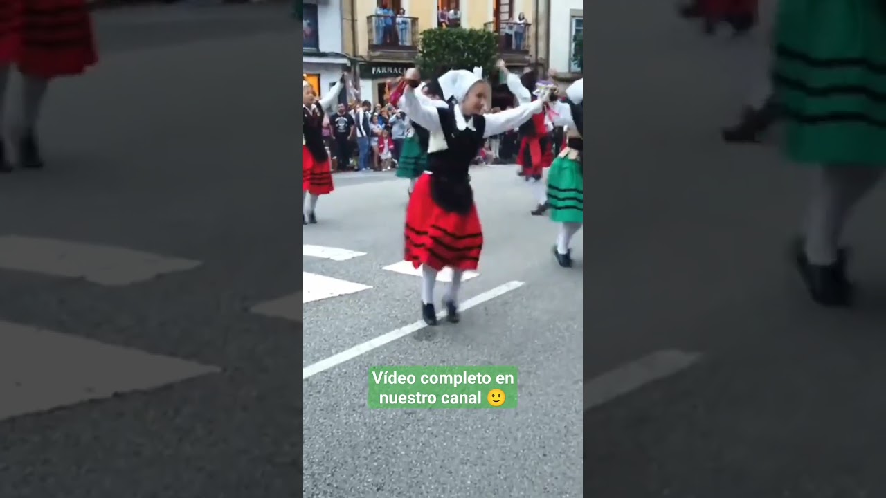 Baile Asturiano, vídeo completo en el canal #asturias #villaviciosa #baileregional #turismoasturias
