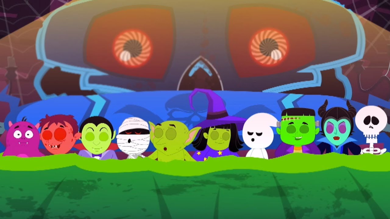 Ten In The Bed Scary Nursery Rhymes Scary Video For Kids Children