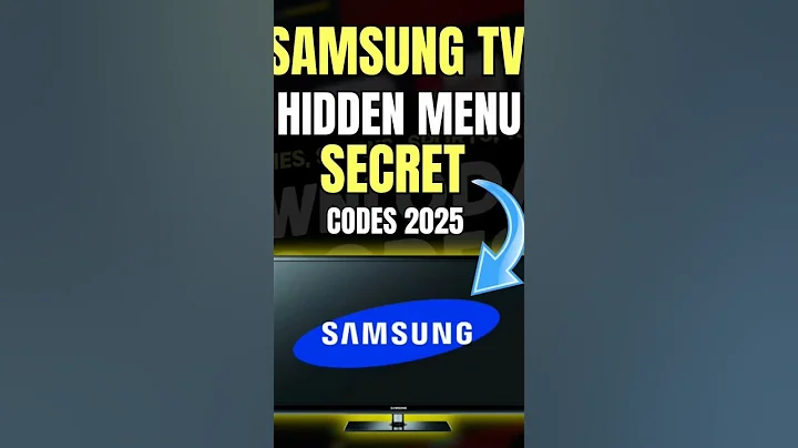 Samsung TV Hidden Service Menu Codes 2025 #shorts