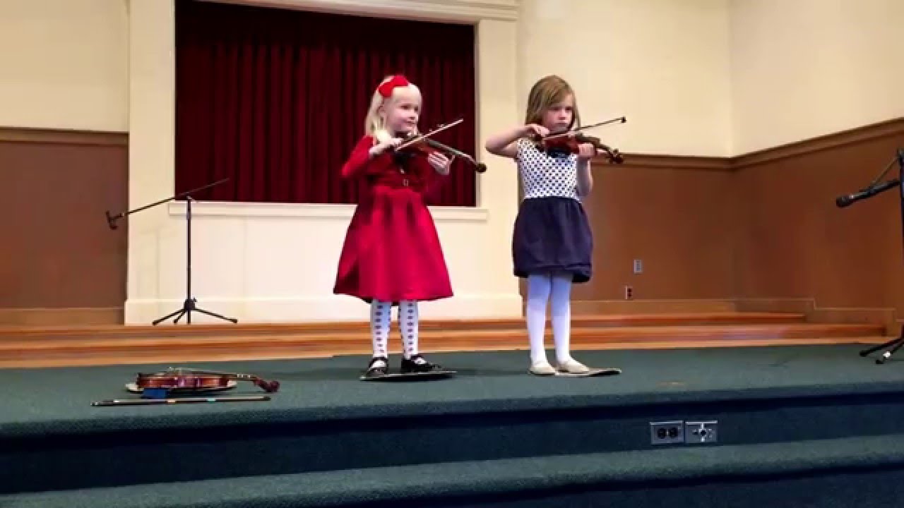 2015 Artisan Childcare Winter Music Recital - DaVinci Room - violin - stop change