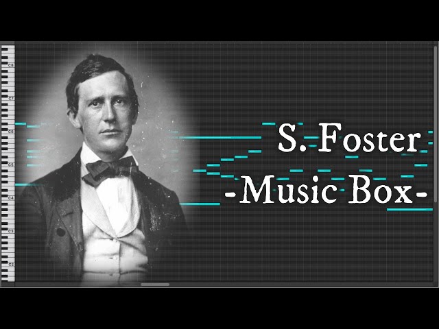 Beautiful Dreamer - S. Foster [Music Box/MIDI]