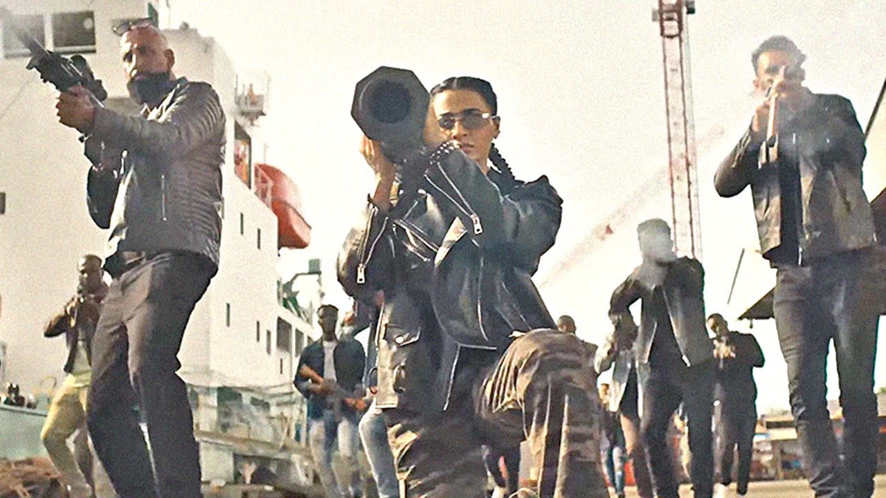 Police की गाडी पर गुंडों ने किया हमला | Ram Pothineni, Sanjay Dutt | Double Ismart Action Scene