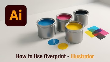 Overprint Explained in Adobe Illustrator – A Must Know for Print Designers!