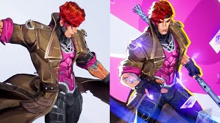 GAMBIT FIRST LOOK IN MARVEL RIVALS!