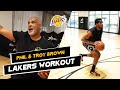 Lakers phil handy  troy brown elite balance and footwork