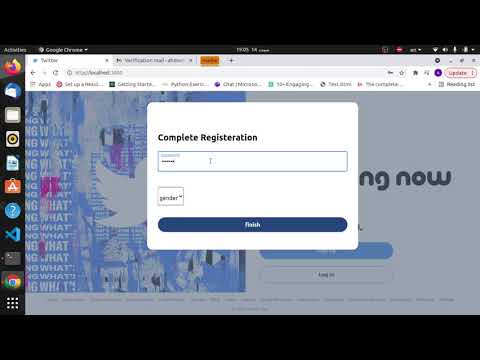 Twitter Clone part1 React and Node js