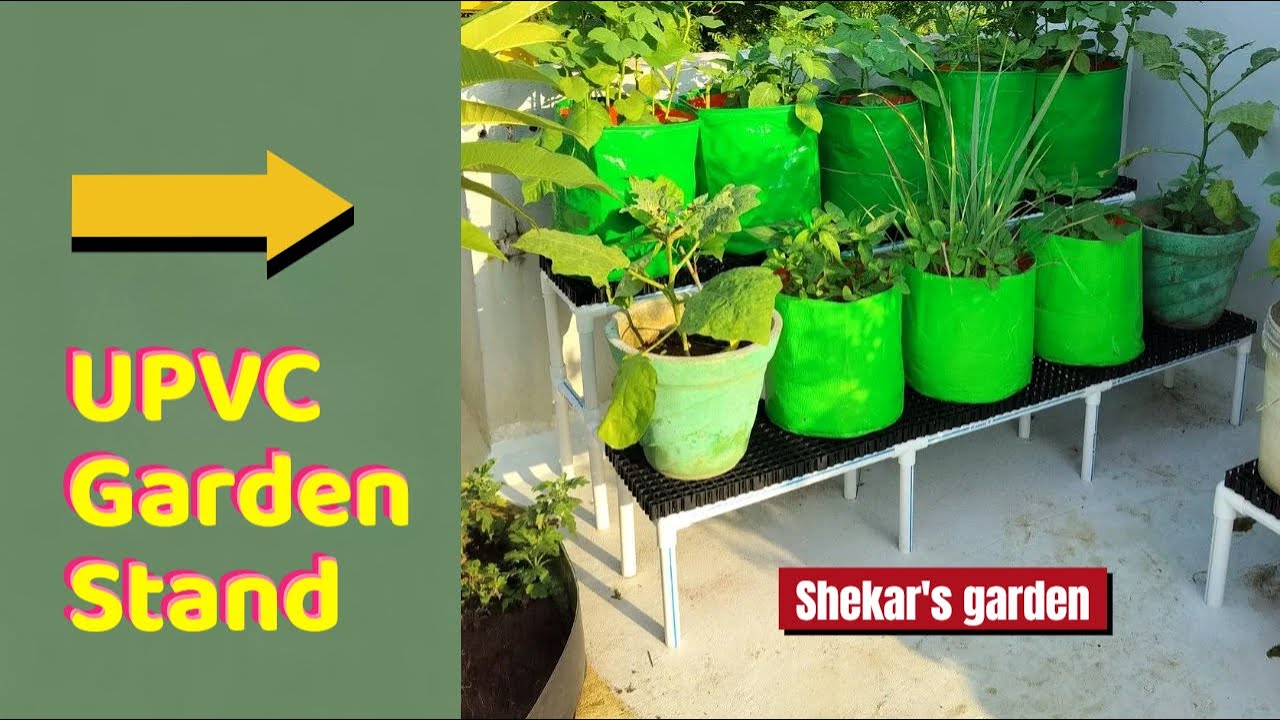 2-Step UPVC Garden Stand: Easy Assembly Tutorial 