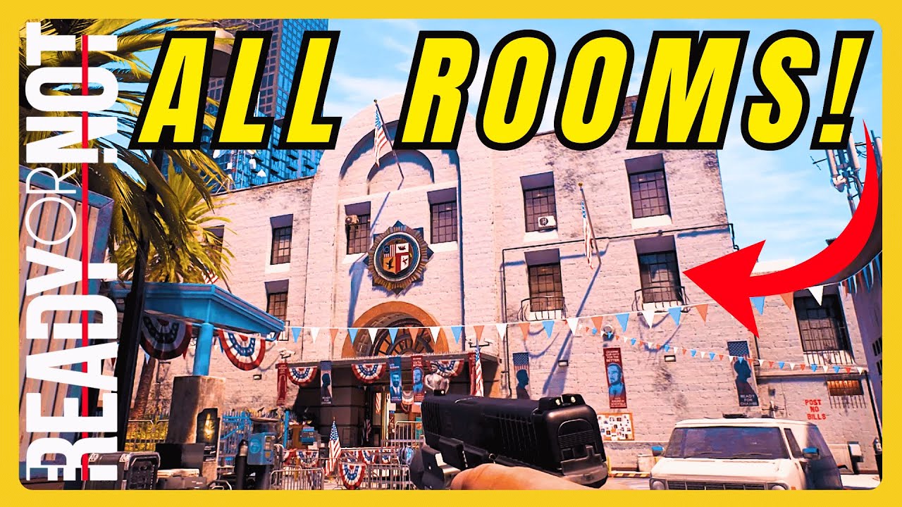Ready Or Not - COMPLETE HQ Tour! (Every Room & Area!)