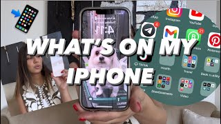 WHAT’S ON MY IPHONE | Most Used Apps