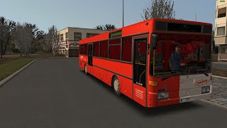 OMSI 2 BUS MB 0407 MAP Большая Деревня 1.0 Маршрут 113