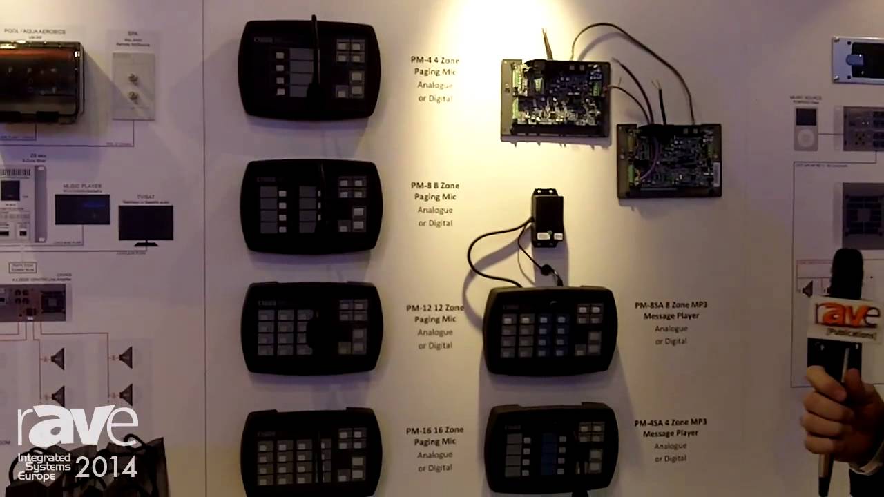 ISE 2014: Cloud Electronics Presents PM8-SA Paging Mic