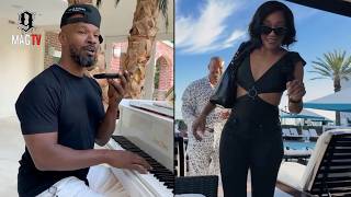 Famous "Lemon Pepper" Jamie Foxx Sings Duet With Wingstop Employee While Calling In His Order! 🗣 Net Worth