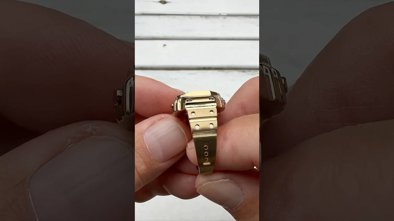 時計 Casio Ring Watch \"Gold\" CRW-001G CRW001G-9 | Gold CASIO Ring Watch | CASIO