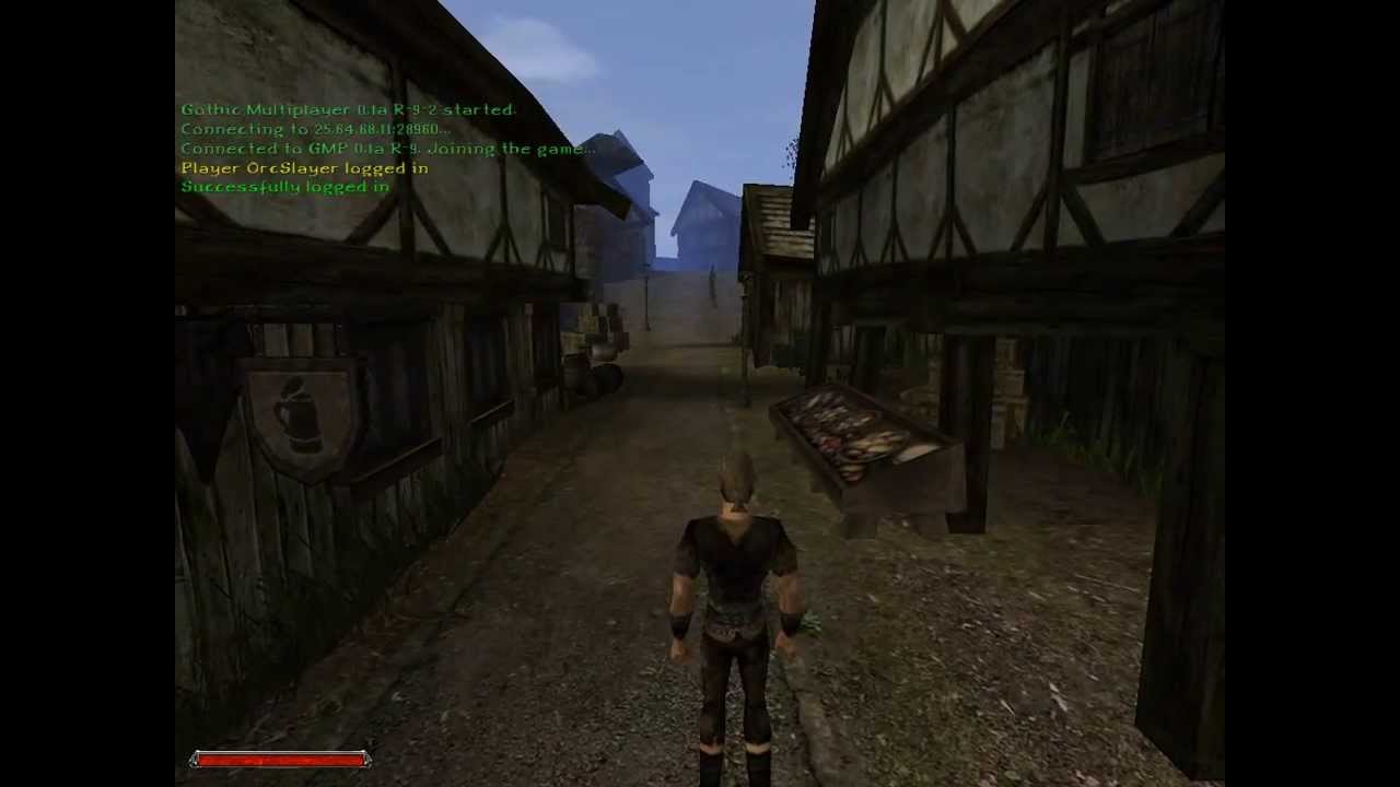 Gothic Multiplayer Menu Demo