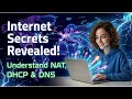 NAT, DHCP & DNS Explained Simply | Core Networking Concepts for Beginners