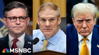 ‘There is no line’: Speaker Johnson, Jim Jordan and others push back against Trump conviction