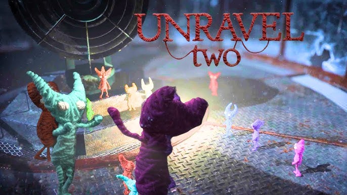 Unravel 2 - All 20 challenges under 45 minutes (Trophy: Hard and