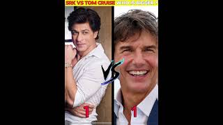 Celebrity SRK Vs TOM CRUISE WHO Is Bigger Celebrity? #shorts Profile