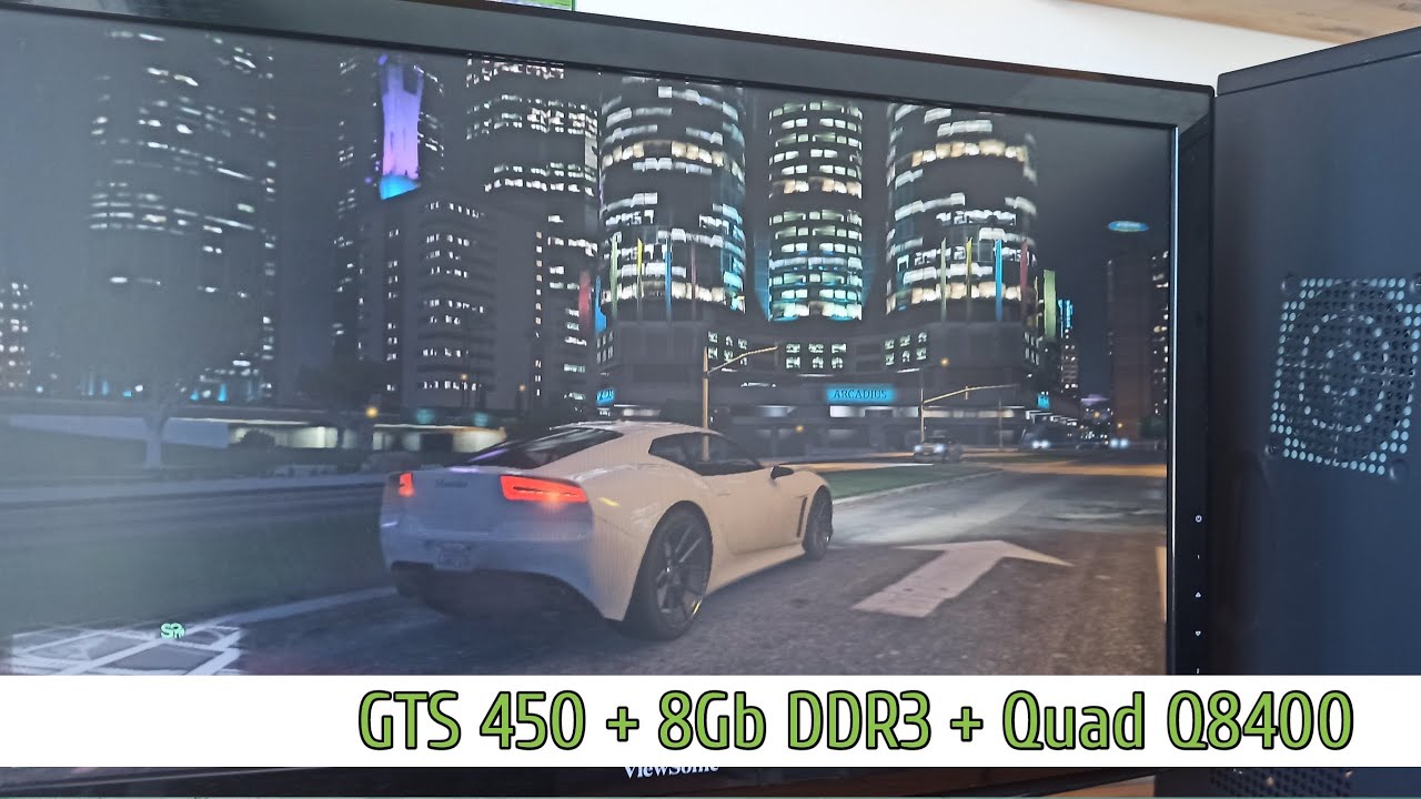 Тест игр GTS 450 8GB DDR3 Quad q8400