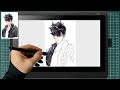 Draw anime Jin Woo Sololeveling Step by Step