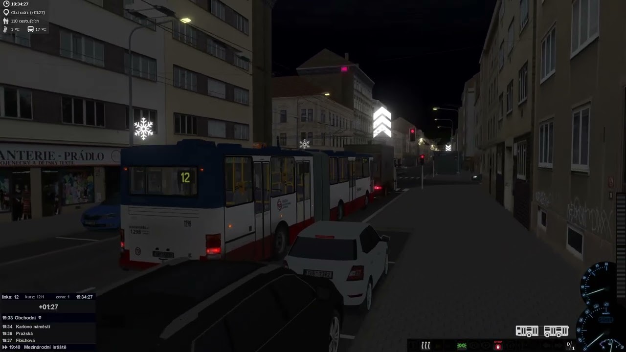 LINKA 12 - LETISTE | 2.1.2026 - 