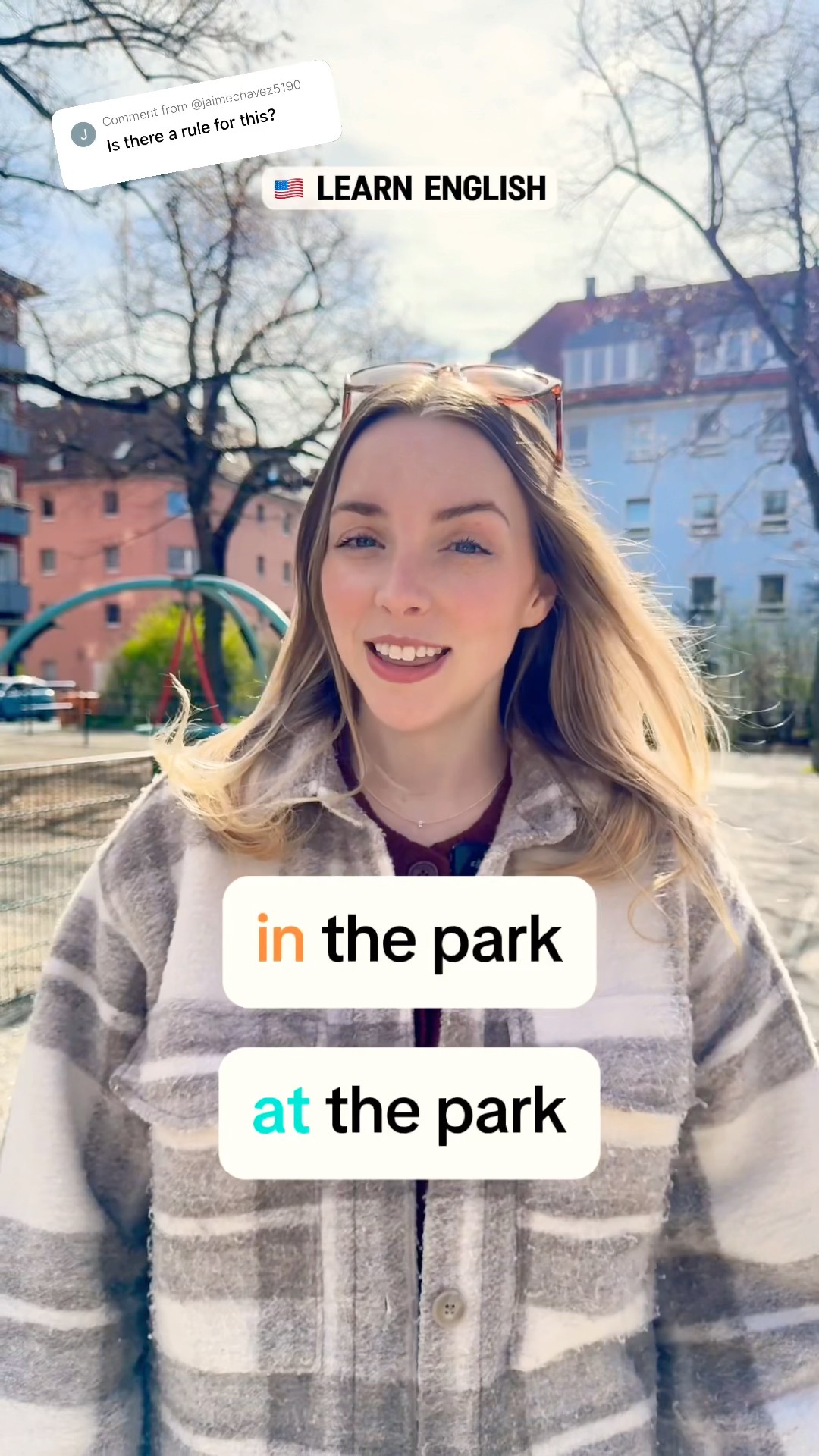 In the Park vs At the Park - YouTube