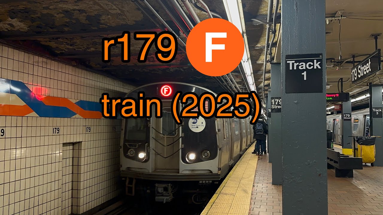 More R179 (F) Train Footage! - YouTube