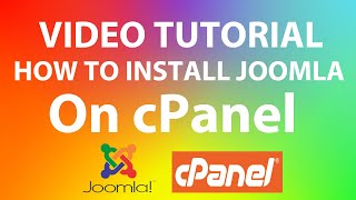 How to install joomla on cPanel