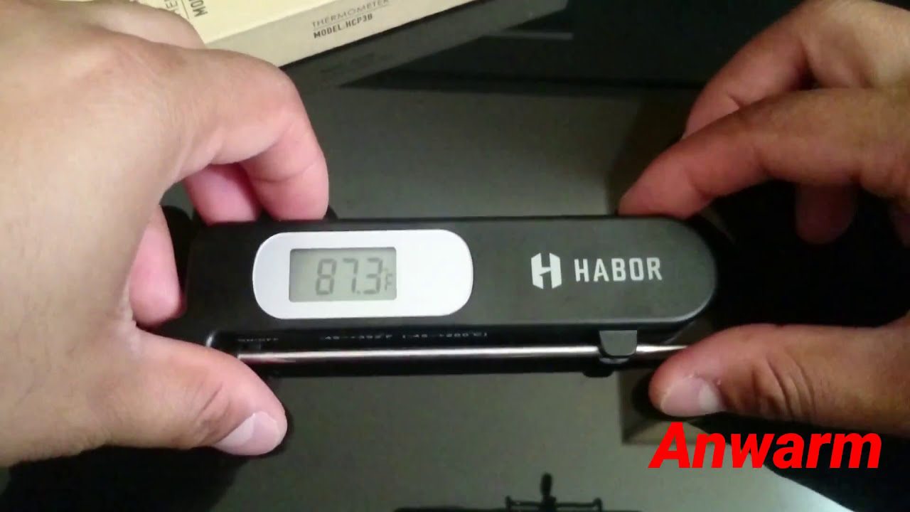 Habor Cooking Thermometer HCP3B (Review) YouTube