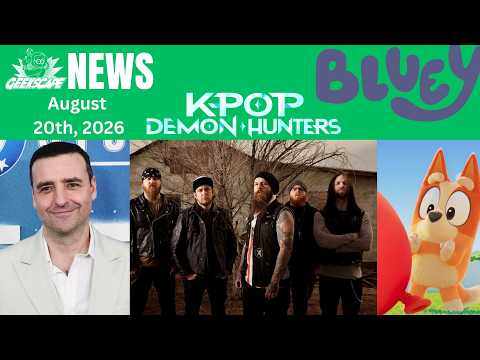 Netflix Gets Sued by Demon Hunter (Geekscape News 8/19/26)