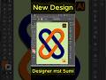 New 3D Design Adobe Illustrator tutorial #viral #video #shorts