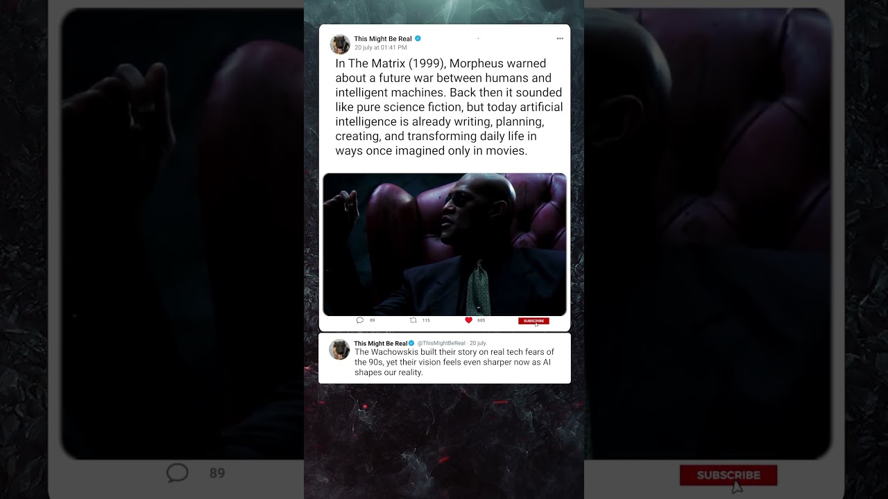 The Matrix Predicted AI Reality