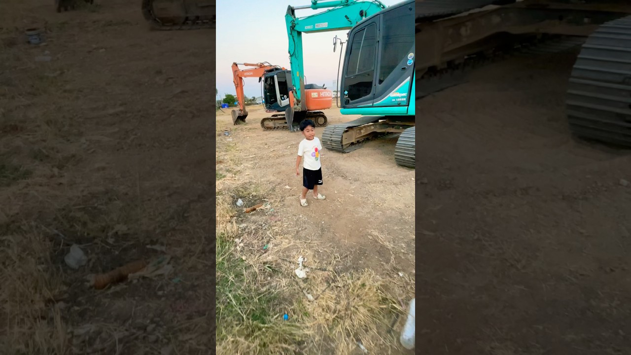 แม็คโครคันไหนใหญ่กว่ากัน!! #เคนจิ #รถแม็คโคร #excavator #รถขุดดิน #รถตักดิน #รถก่อสร้าง