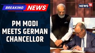 Download Lagu PM Modi Meets German Chancellor Friedrich Merz in Gujarat, Boosts India-Germany Ties | News18 MP3