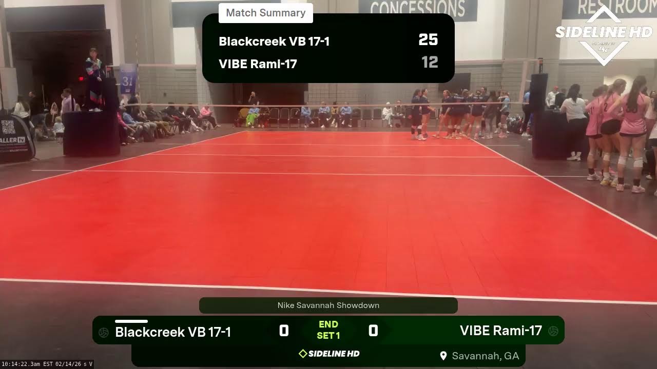 VIBE Rami-17 vs. Blackcreek VB 17-1 (2026.02.14)