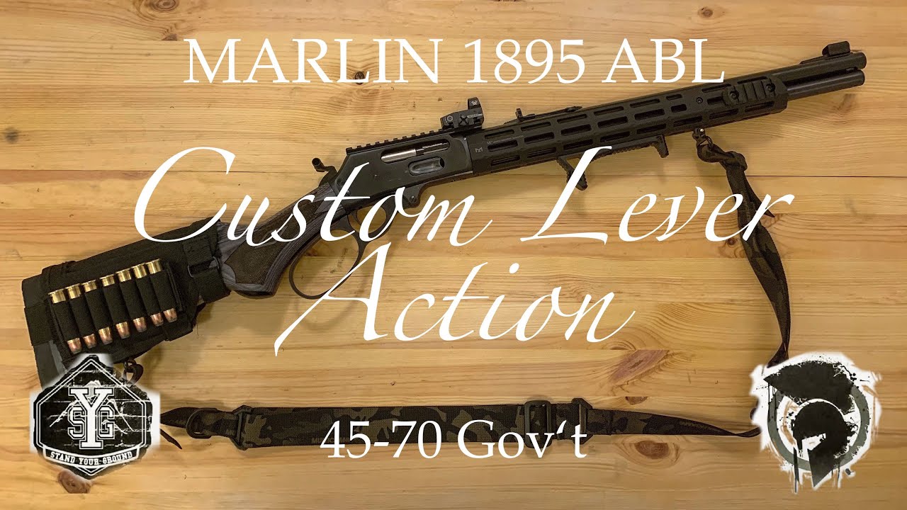 MARKSMAN MODUS Custom Marlin 1895 ABL • 4570 Gov’t • Hogslayer