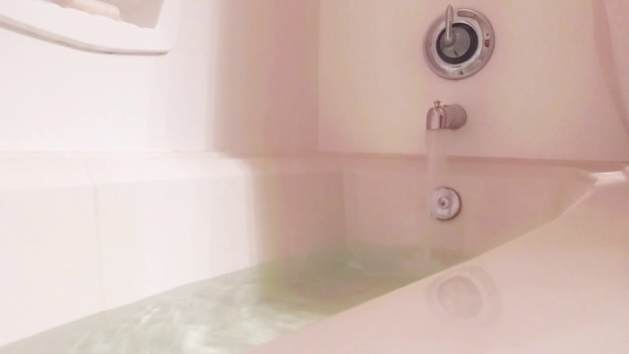 Running a bath + dripping water (ASMR) YouTube