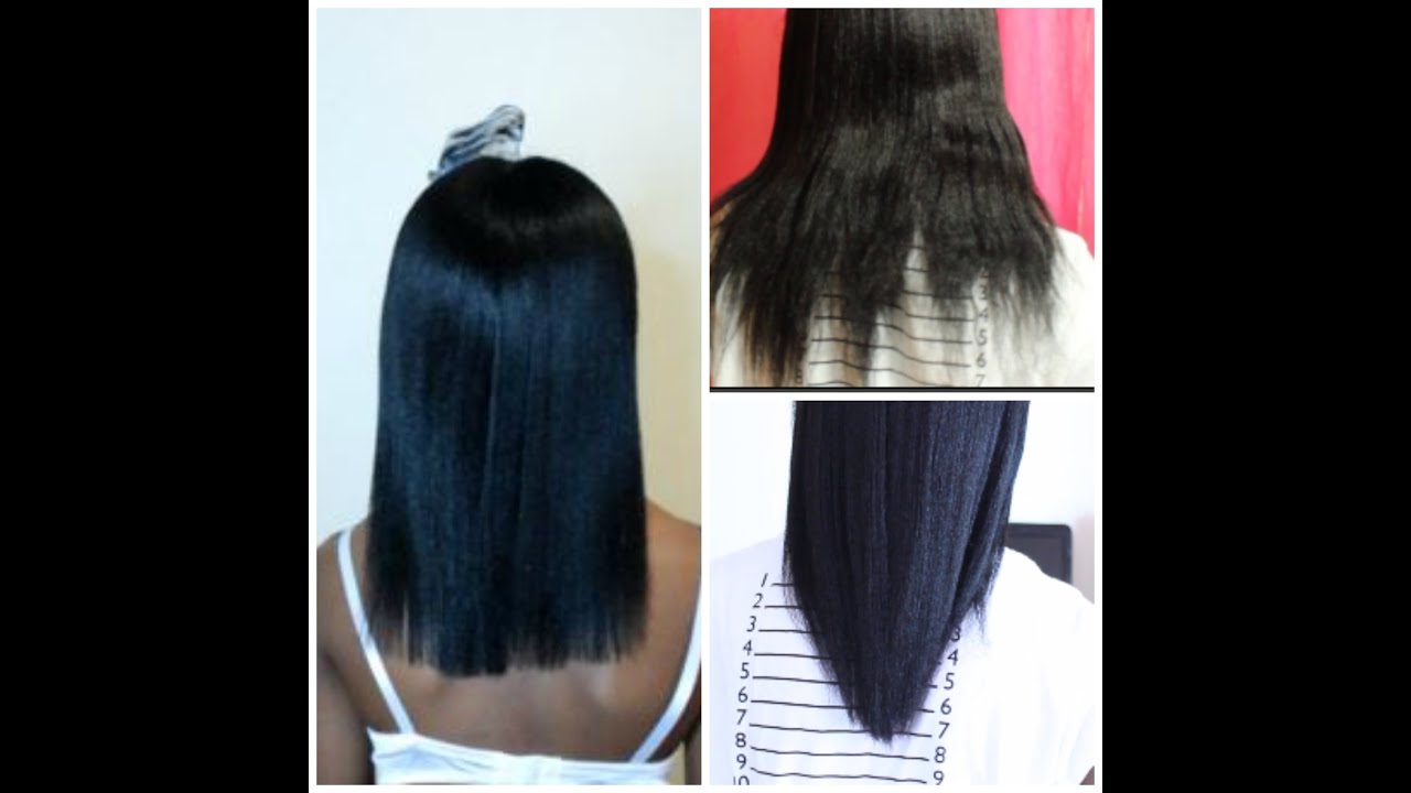 Relaxed Hair Care Regimen YouTube