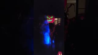 Scarecrow At Night With Fog Turned On