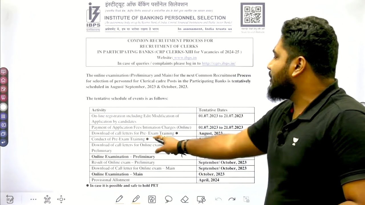 IBPS Clerk 2023 Official Notification Out || Complete Details || Career Definer || Kaushik Sir