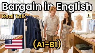 Shopping in English: How to Bargain and Get a Better Price | Beginners