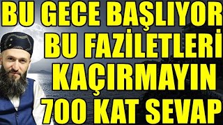 Bu Gece Başliyor Yok Böyle Sevap - Zihli̇cce Ayinin Fazi̇letleri̇ Hüseyin Çevi̇k