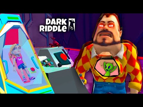 Хорошая концовка! Убежал от Соседа! Финал прохождение Dark Riddle!